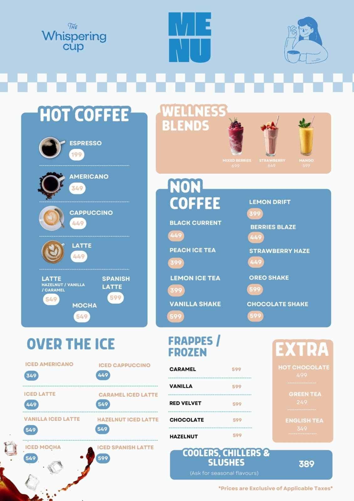 Drinks Menu